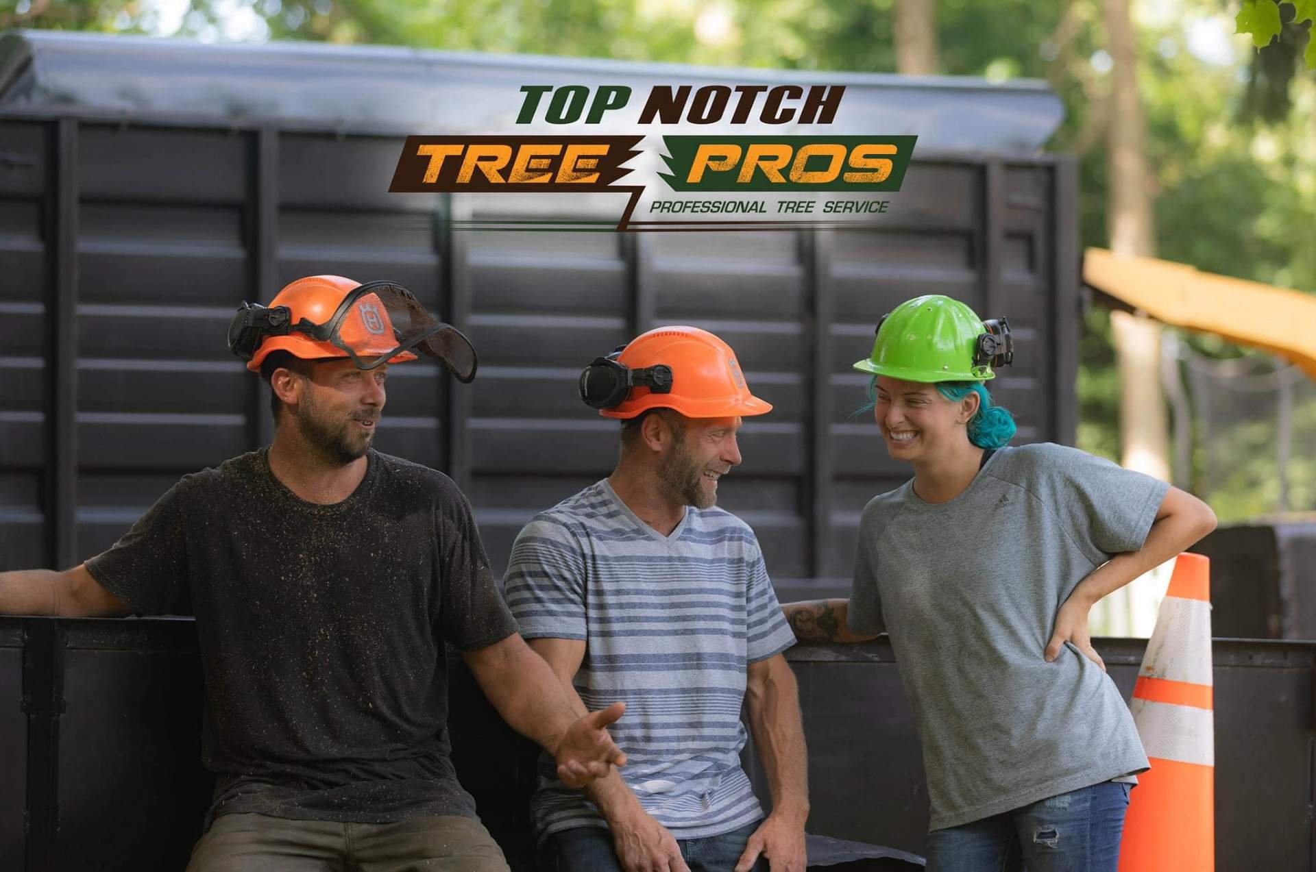 Top Notch Tree Pros crew on site